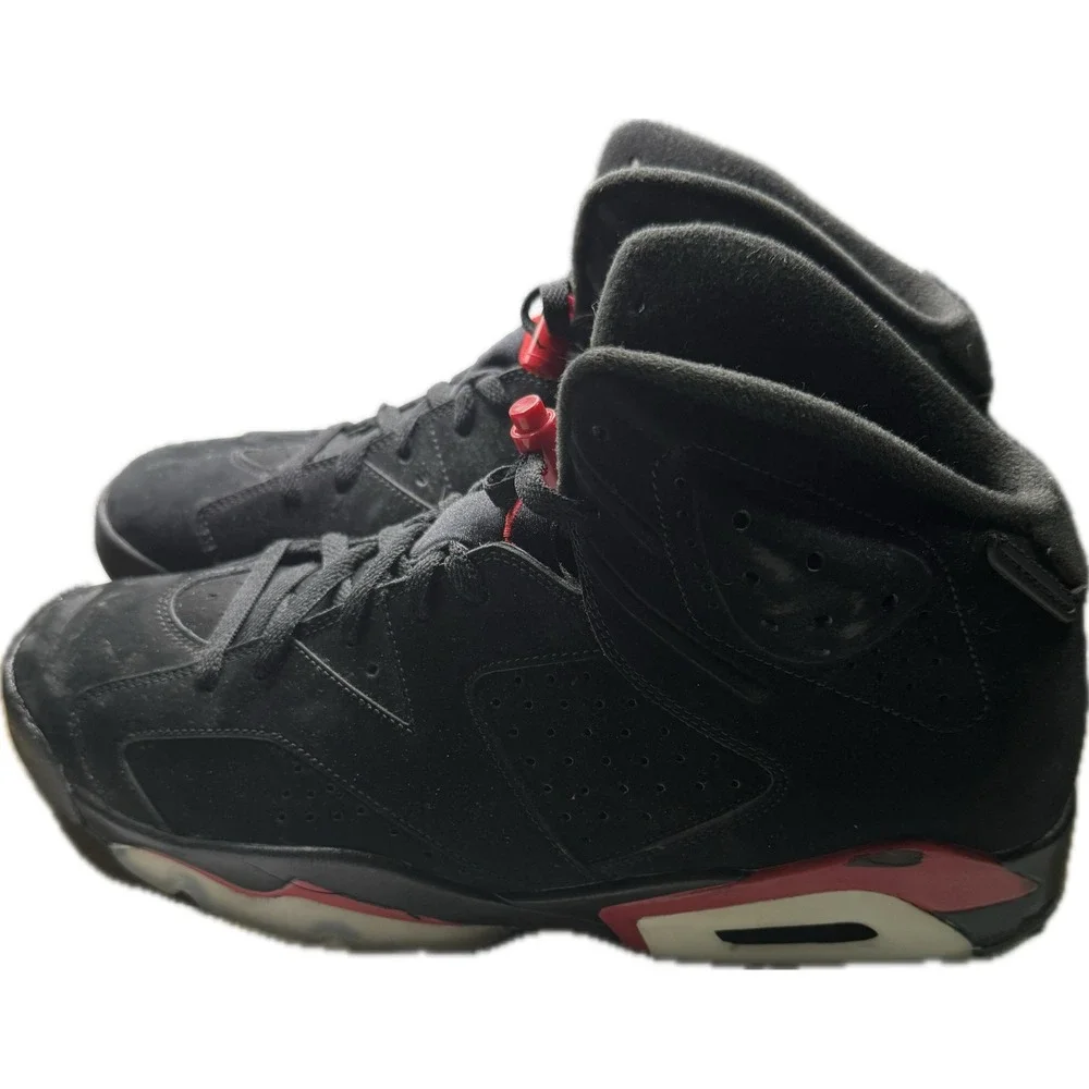 Nike Air Jordan 6 Retro Varsity Red Black 20010 Sneakers 384664-061 Mens 13